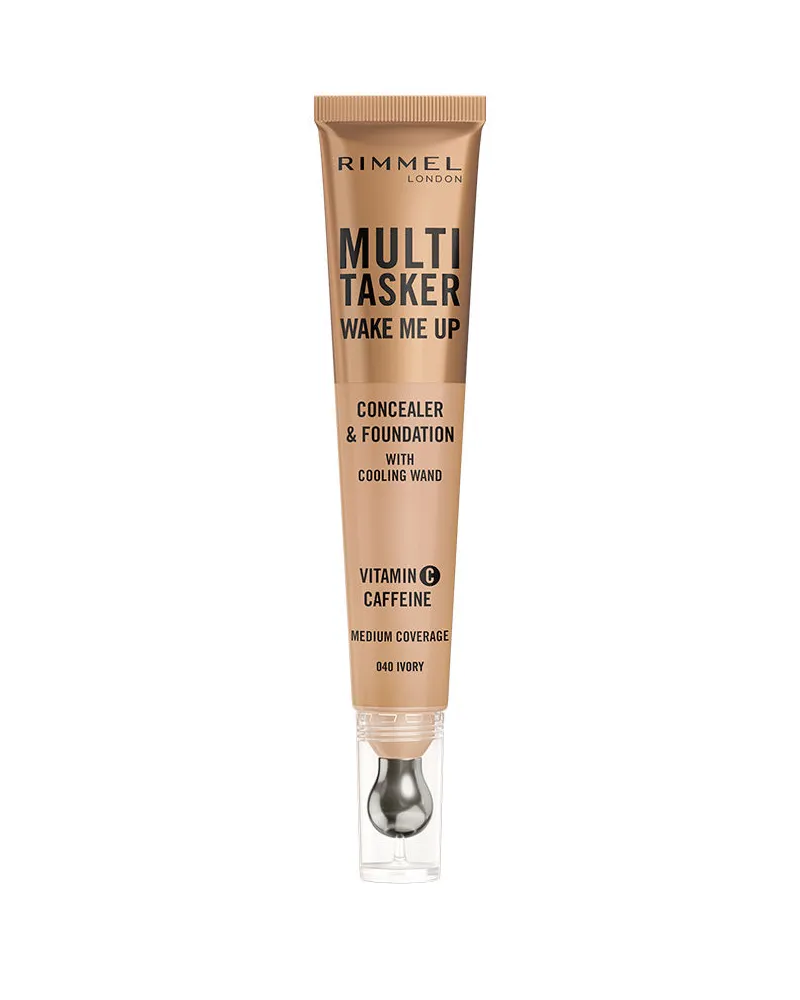 Rimmel London Multitasker Wake Me Up Concealer Und Make-up-basis #ivory 20 ml 