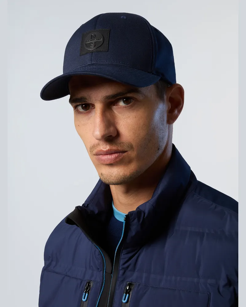 North Sails Basecap Flexfit® Basecap mit Aufnäher Blau