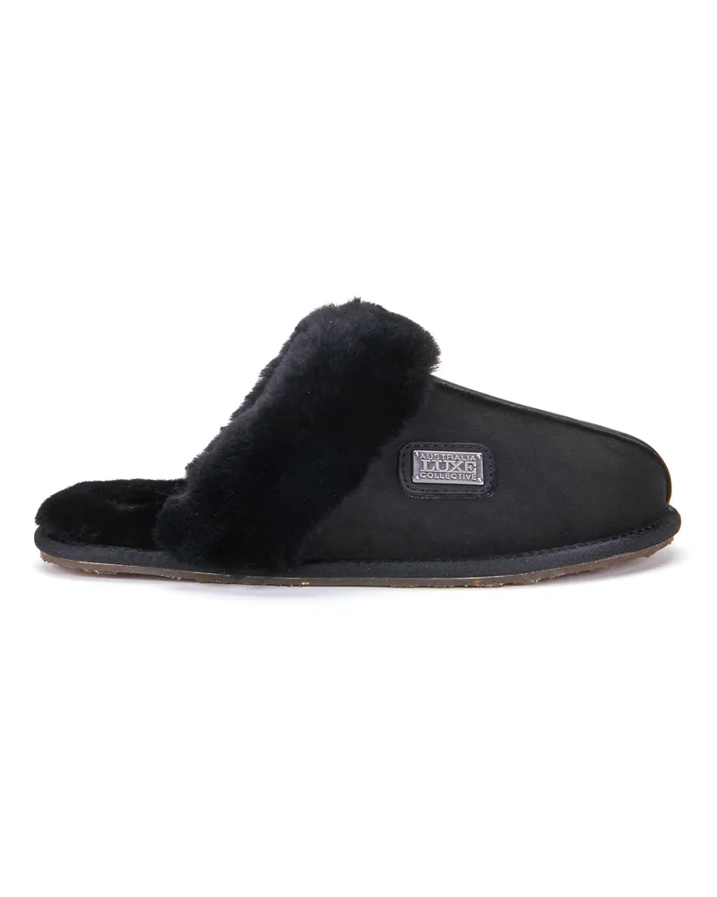 Australia Luxe Australia Luxe Geschlossene Pantoletten Crow Schwarz