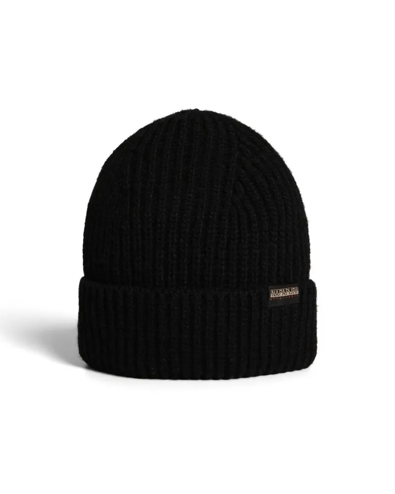 Napapijri Foli 3 Beanie von der Marke . Die Foli 3 Beanie ist aus hochwertigem Polyester gefertigt und hat eine normale Passform.  Marke: NapapijriModellname: Foli 3 BeanieKategorie: MützenMaterialien: PolyesterFarbe: schwarz Schwarz