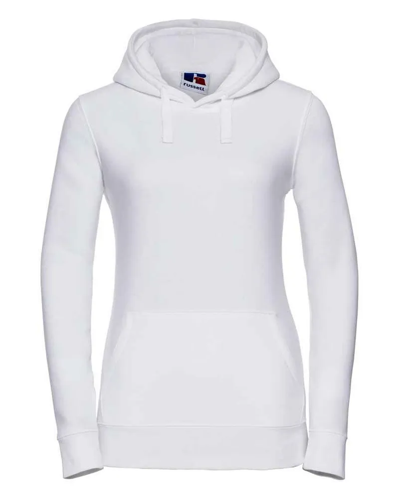 Russell Athletic Russell - "Authentic" Kapuzenpullover für Damen (Weiß Weiß