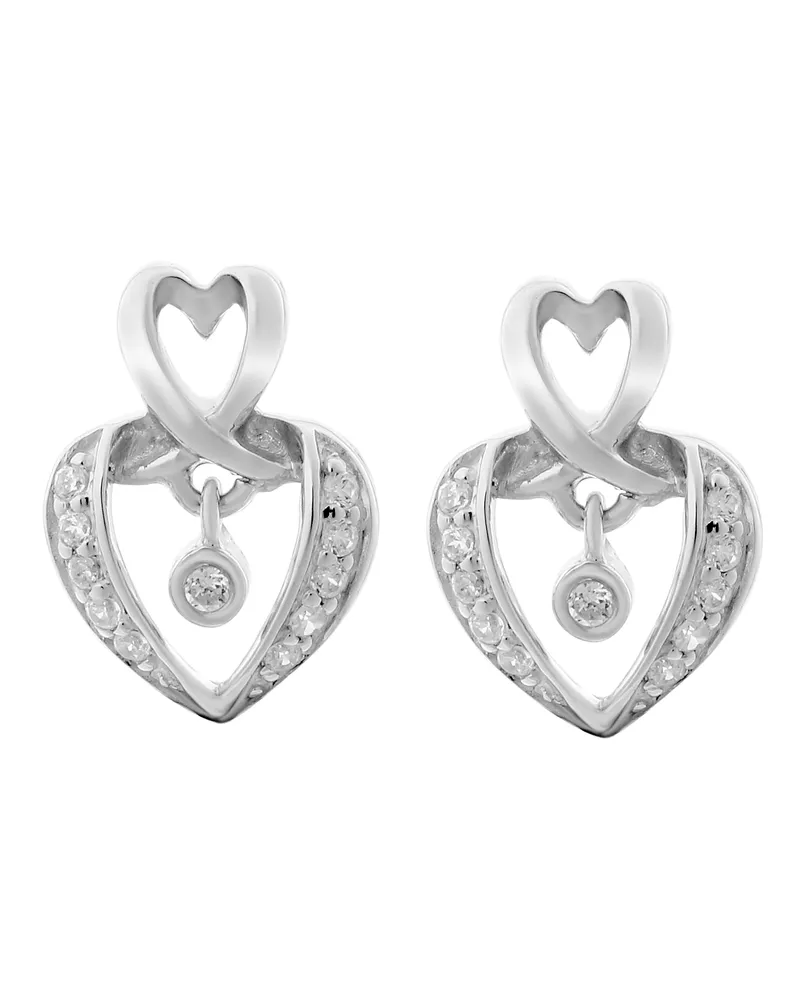 Orphelia Loreta' Tropfenohrringe aus 925er Sterlingsilber für Damen - Silber ZO-7126 Silber
