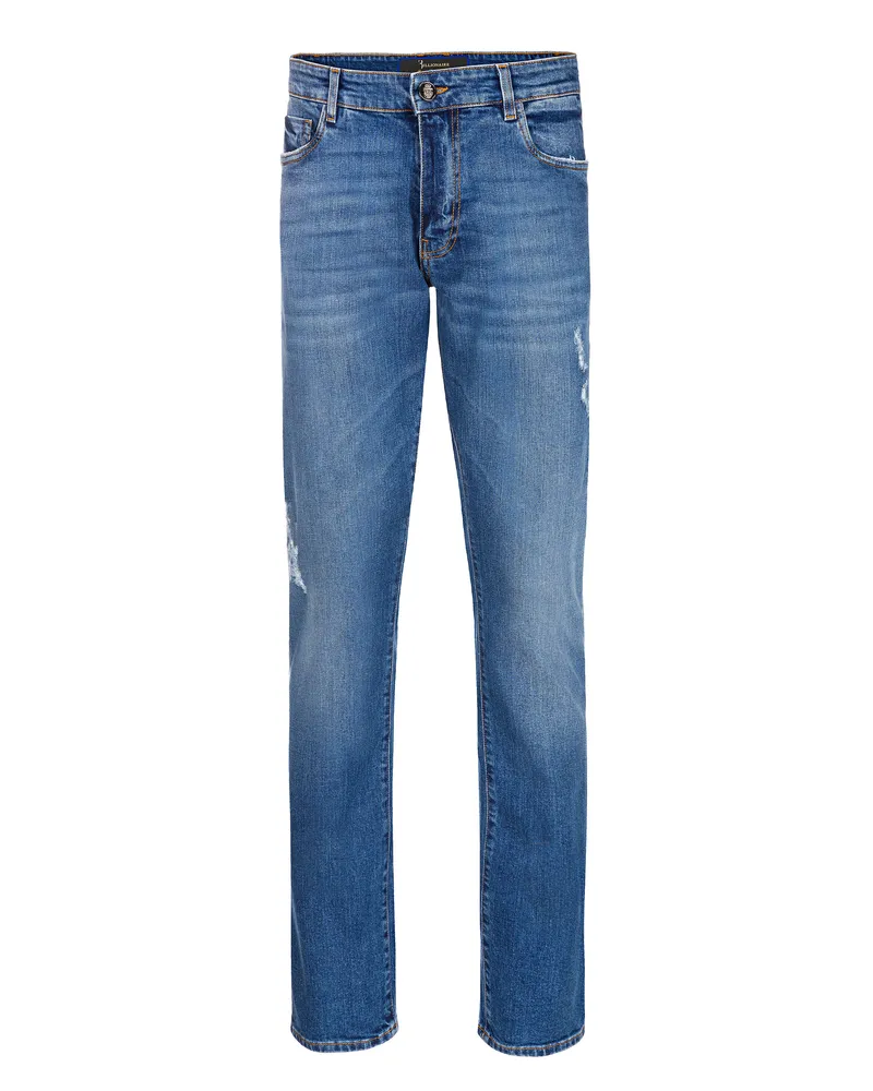 Billionaire Jeans Regular Fit Statement Dunkelblau