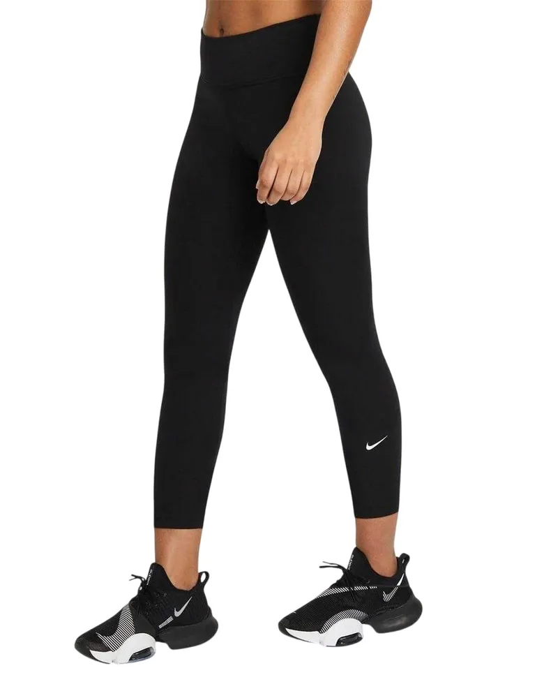 Nike One" Strumpfhosen für Damen (Schwarz/Weiß Schwarz