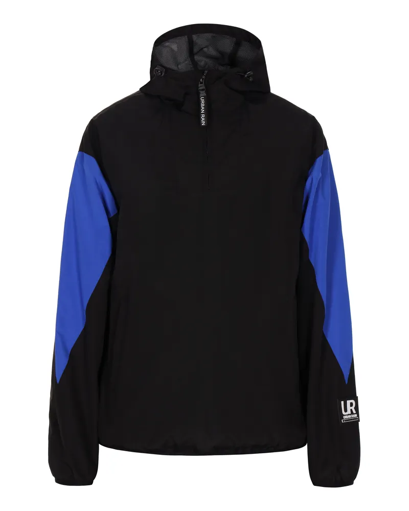 Schmuddelwedda Blouson Herren Schwarz Königsblau Colorblock Schwarz