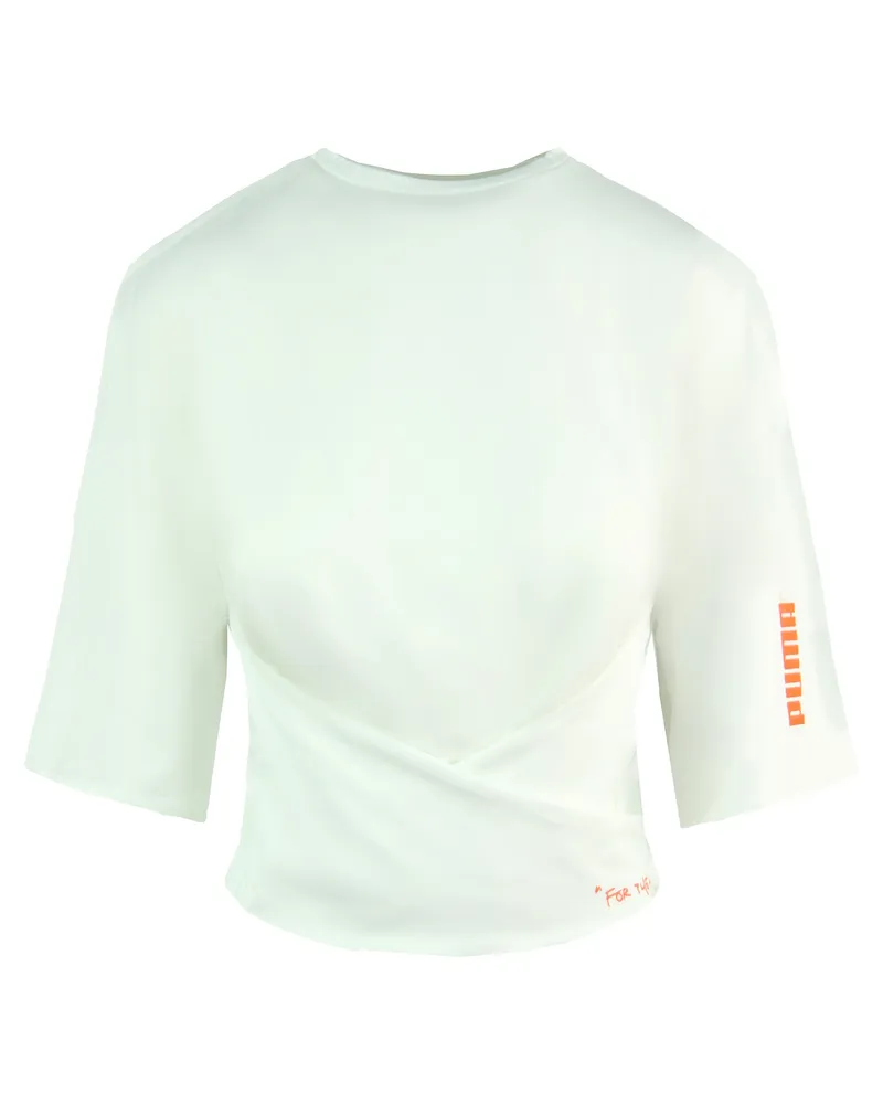 Puma x Central Saint Martins Damen Weißes T-Shirt Weiß