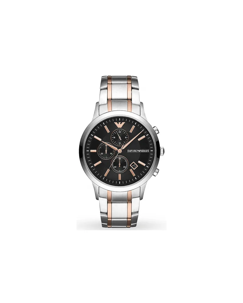 Giorgio Armani AR11165 Herren-Chronograph Schwarz