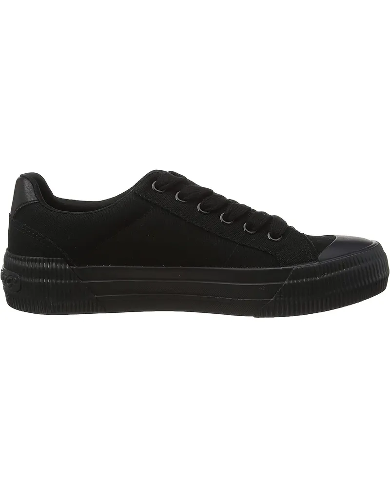 Rocket Dog Damen Sneaker "Cheery" (Schwarz Schwarz