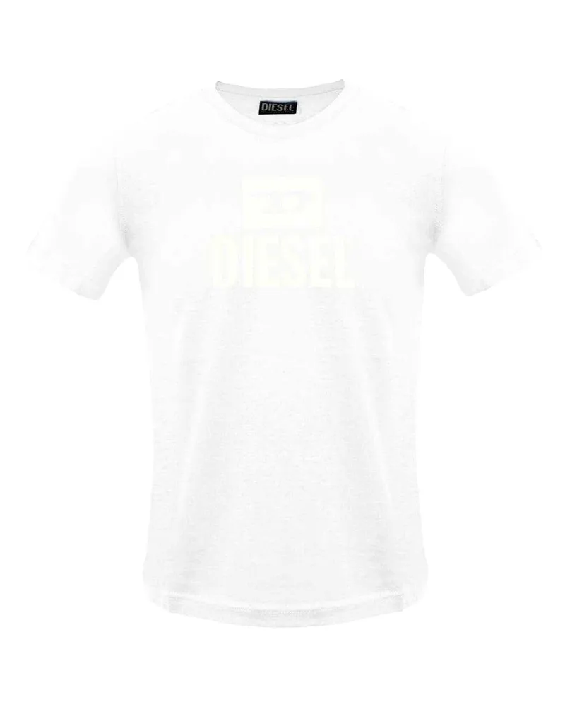 Diesel T-Shirt für Herren (Leuchtend Weiß Weiß