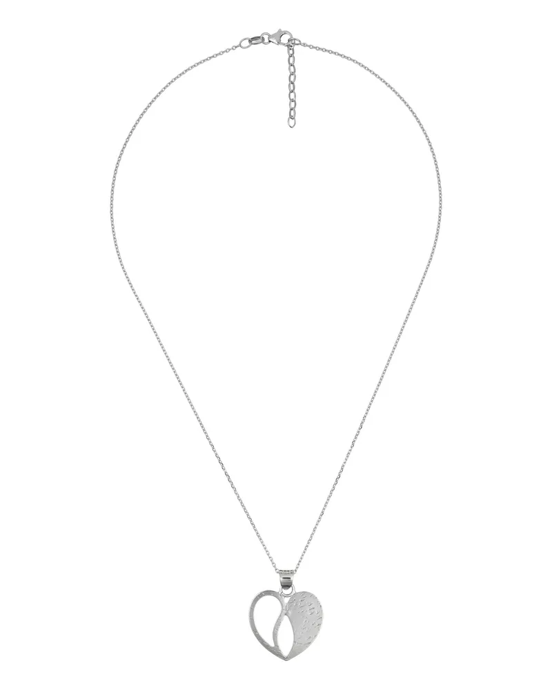 Orphelia Damen-Kette aus 925er Sterlingsilber mit Anhänger – Silber ZH-4701 Silber
