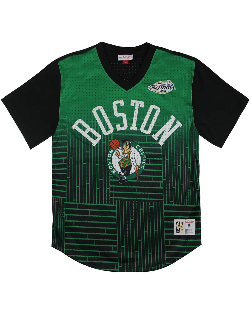 Mitchell & Ness Boston Celtics Gewinnerte Mesh Mens T-Shirt Grün