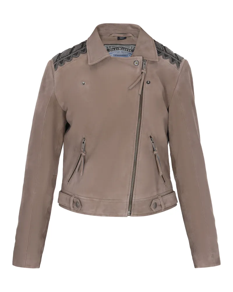 DreiMaster Jacke Frauen taupe grau Taupe
