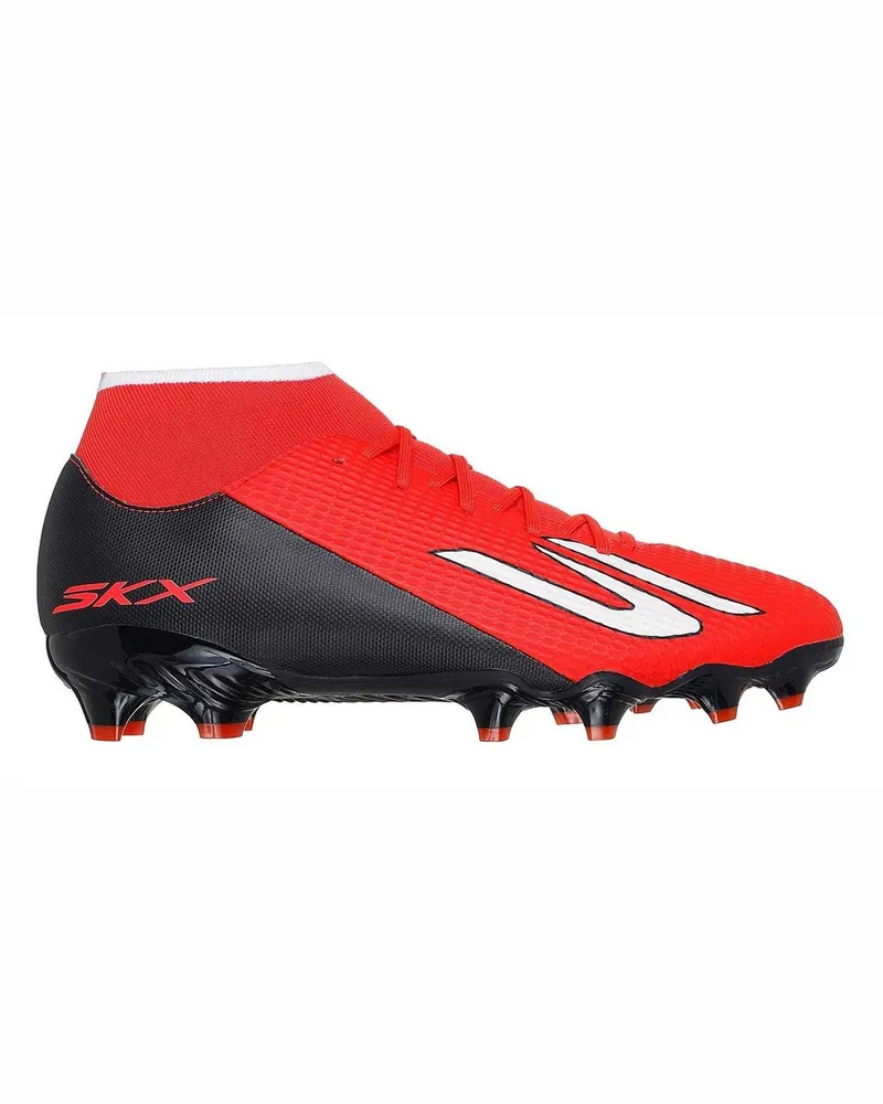 Skechers SKX_2 Academy" Fußballschuhe mit festem Boden für Herren (Rot/Schwarz Rot