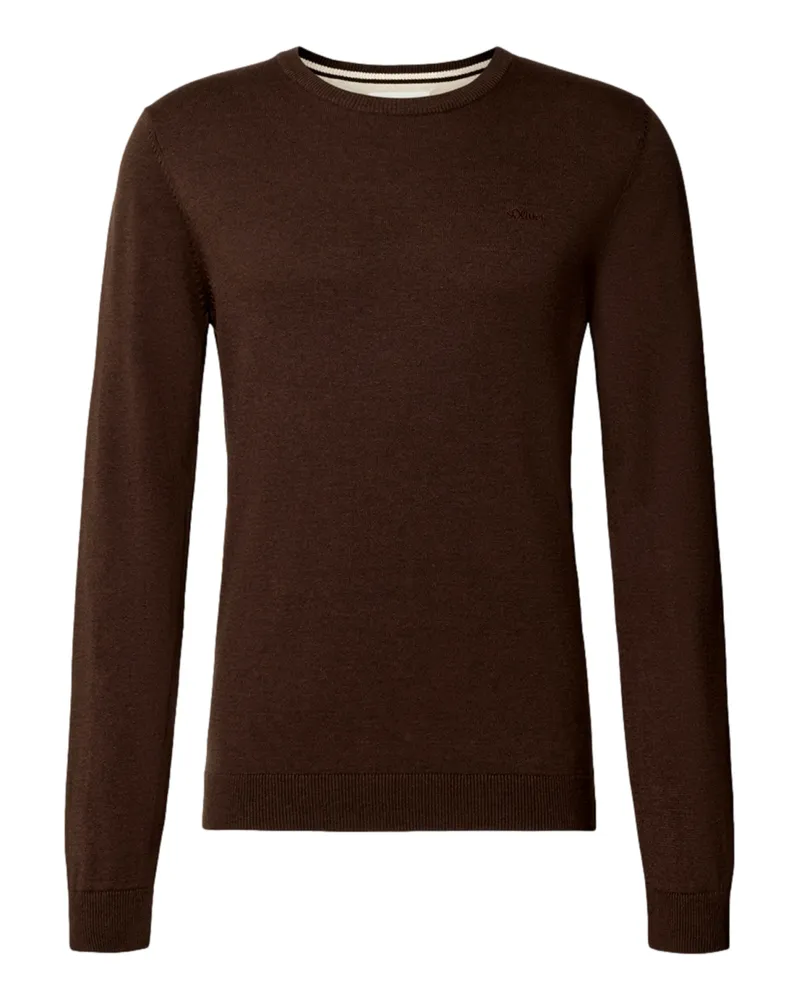 S.Oliver Pullover Braun