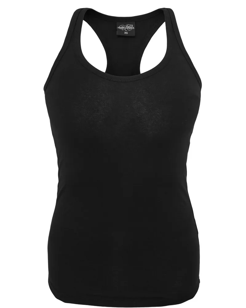 Urban Classics Ärmelloses Oberteil für Damen (Schwarz Schwarz