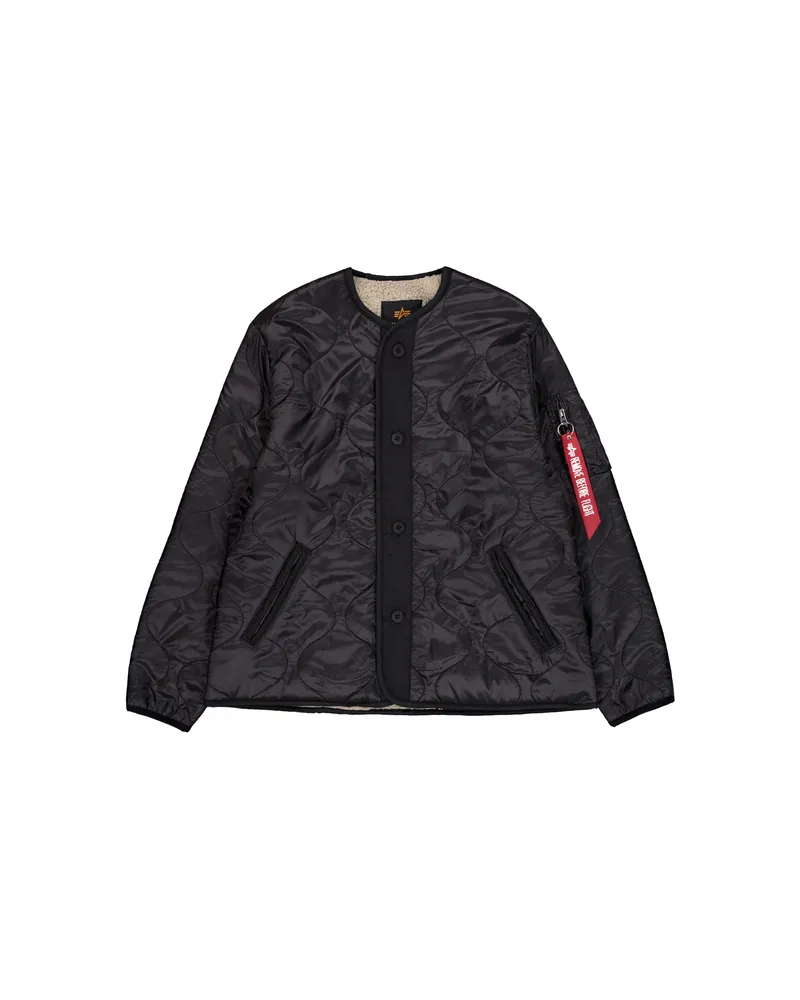 Alpha Industries ALS Teddy Unisex Field Jacket Schwarz