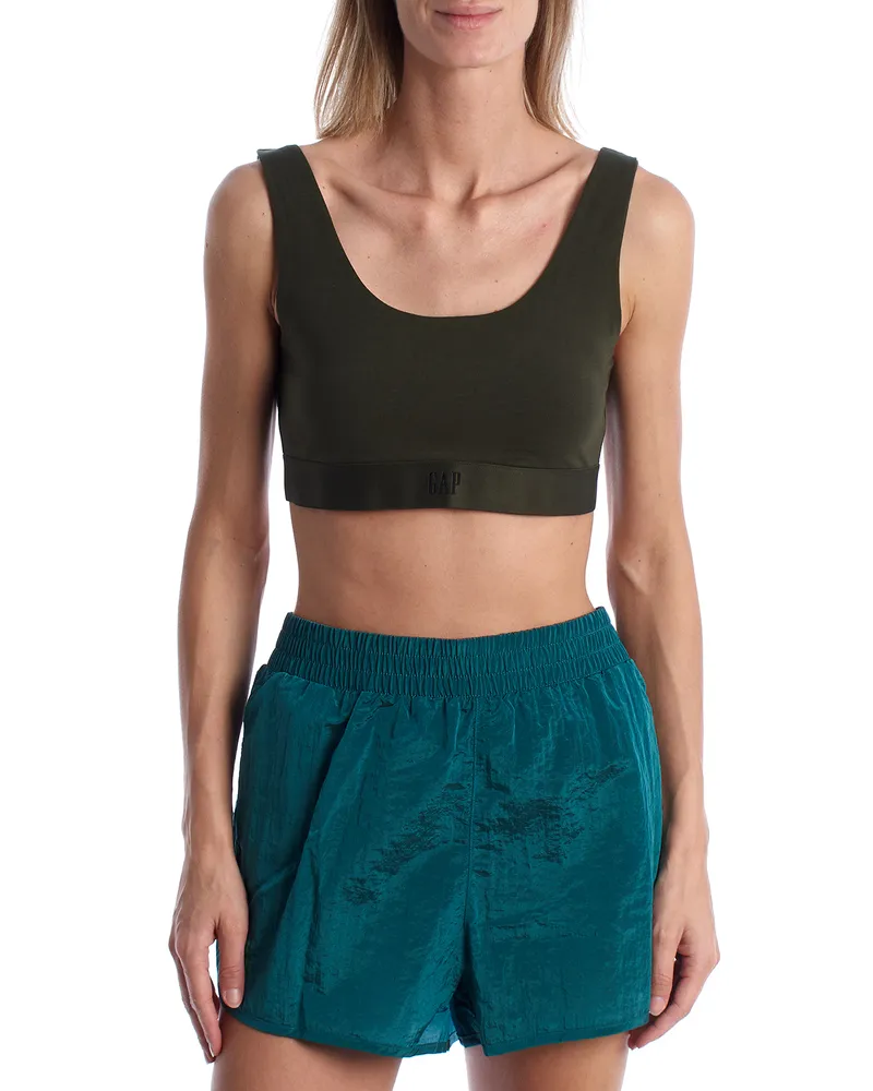 GAP Damen-Bralette-BH aus Baumwolle 655078 Grün