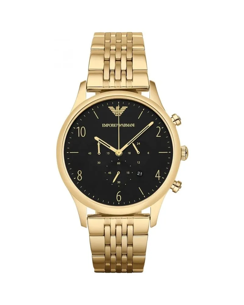 Emporio Armani Herren Beta Chronograph Uhr AR1893 Gold
