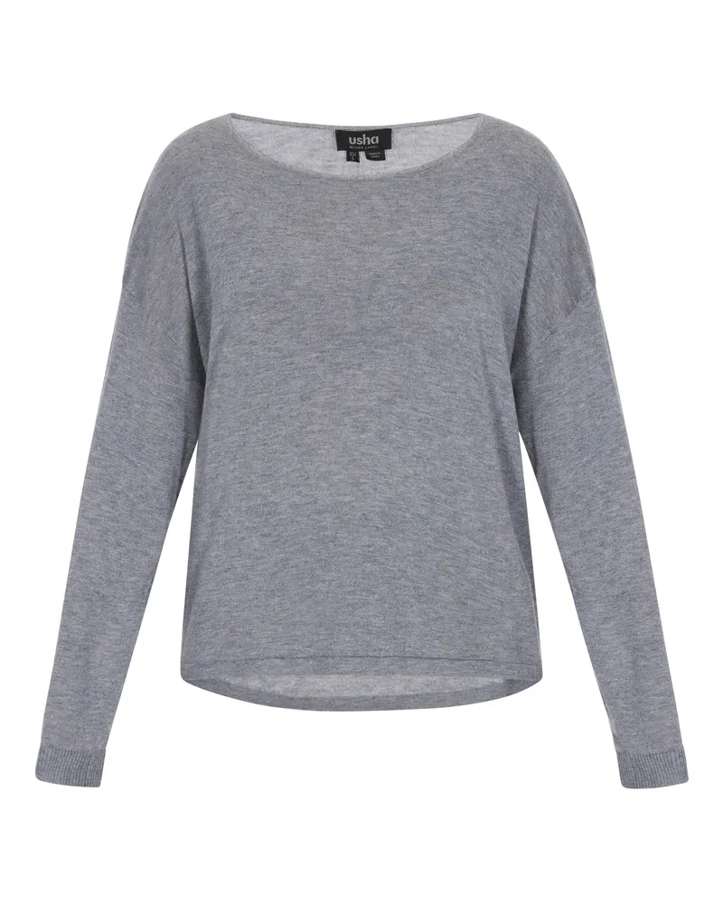 Usha Pullover Frauen Graumelange Grau