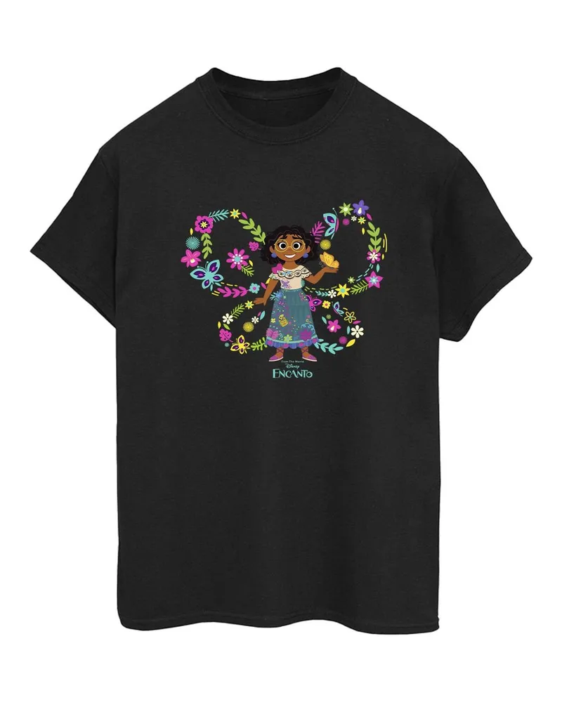 Disney Encanto Mirabel Butterfly" T-Shirt für Damen (Schwarz Schwarz