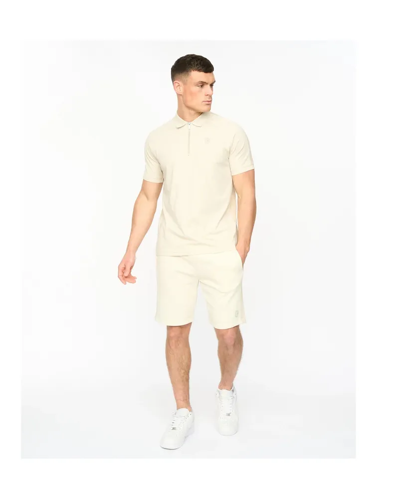 CrossHatch Cresswell" Poloshirt für Herren, Baumwolle, Raglanärmel (Sand Sand