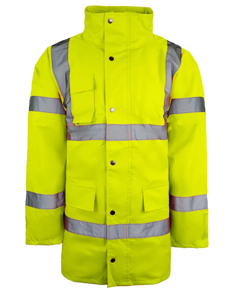 Dickies Autobahnsicherheit Herren gelb wasserdichte Jacke Gelb