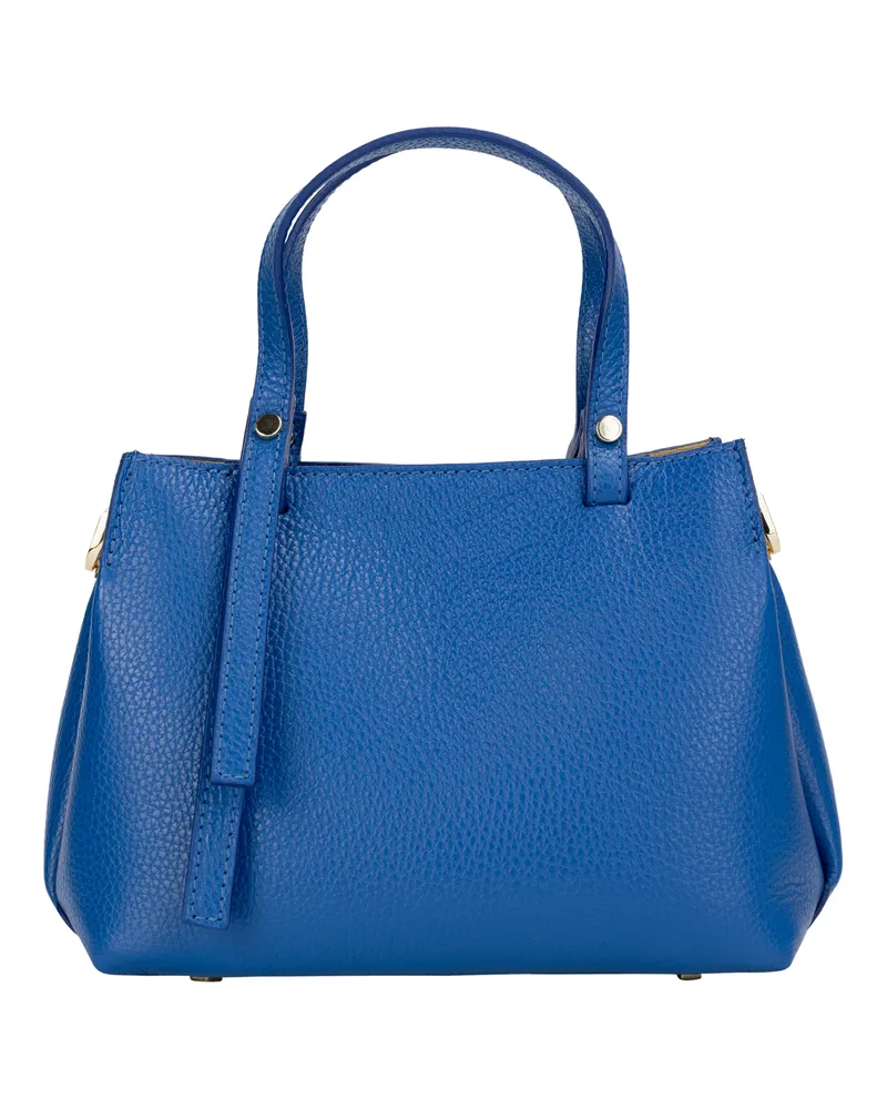 FAINA Handtasche Damen Azurblau Blau