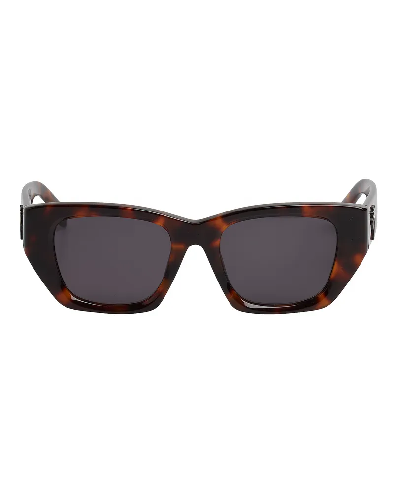 Palm Angels Damen Quadratische Katzenaugen Sonnenbrille PERI034C99PLA0016007 Braun