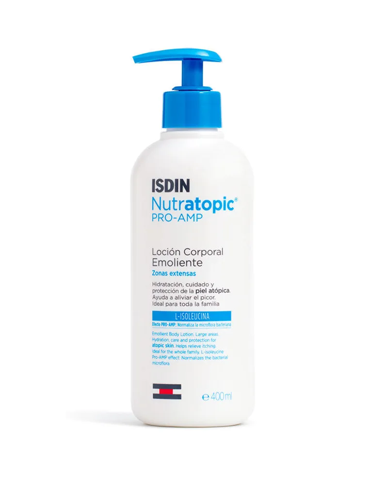 ISDIN Nutratopic Pro-amp Loción Emoliente Piel Atópica 400 ml 