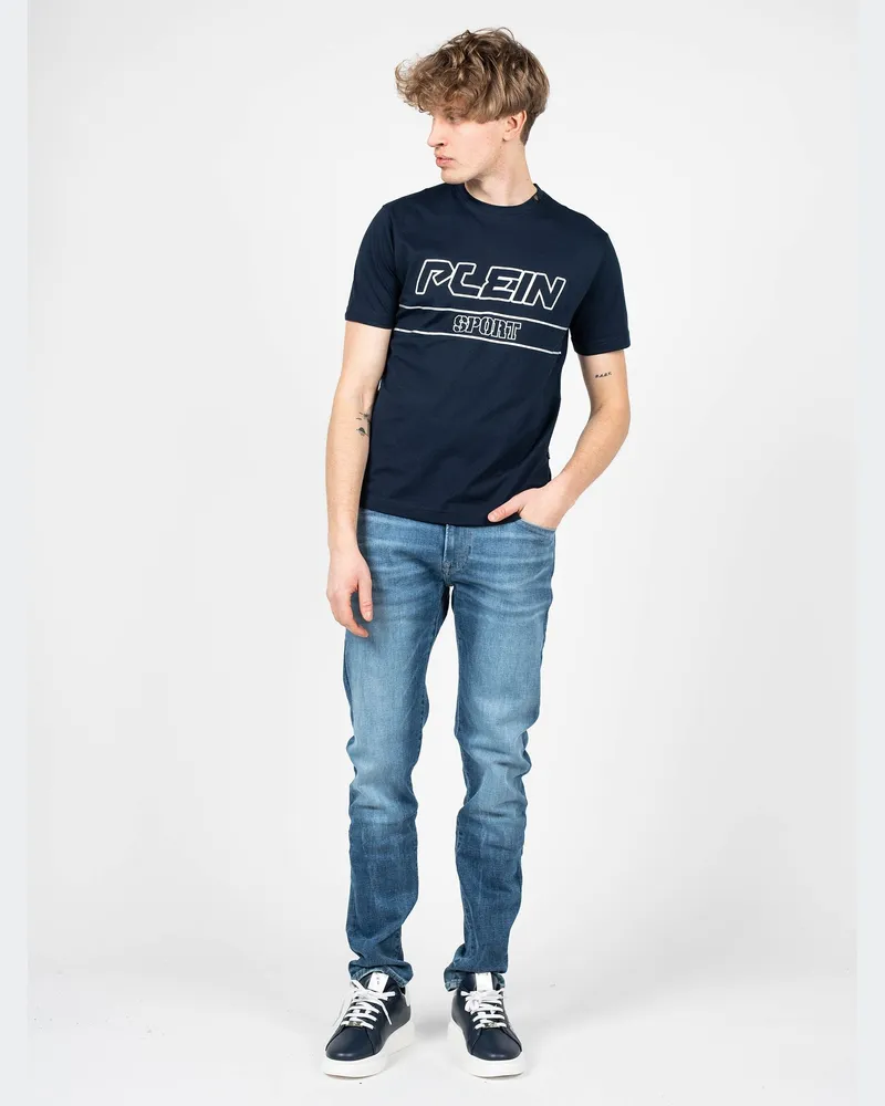 Philipp Plein T-Shirt Herren Blau Blau