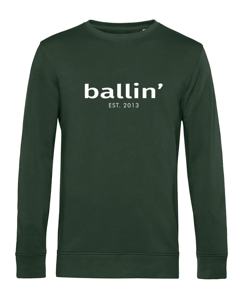 Ballin Basic Sweater von  Est. 2013 in der farbe Grun und in größe XXL Grün