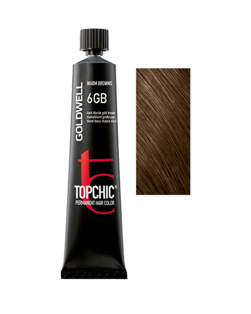 Goldwell Topchic Permanent Hair Color #6gb 60 ml 