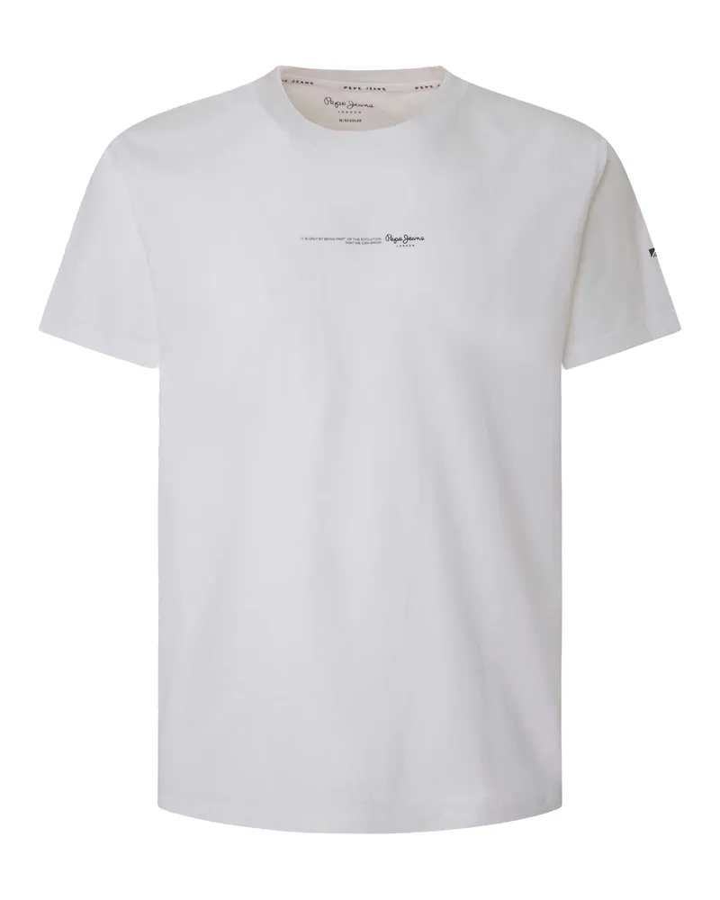 Pepe Jeans David Tee T-Shirt Weiß