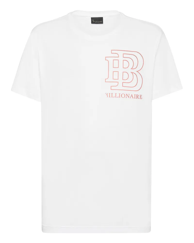 Billionaire T‑Shirt mit Rundhals - Weiß Weiß