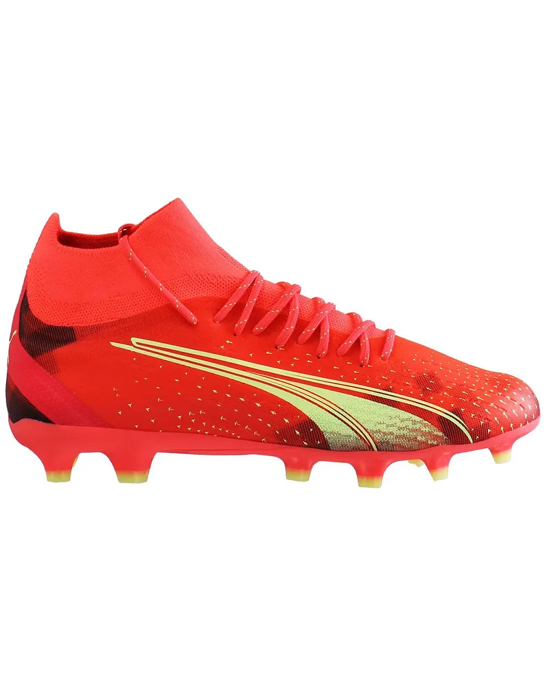 Puma Ultra Pro Fg/Ag Red Mens Football Stiefel Rot