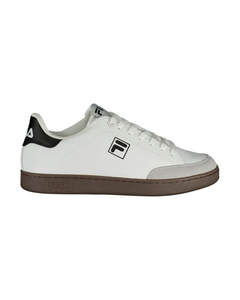 Fila Weiße Polyurethan Herren Sneaker Weiß