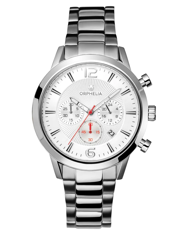 Orphelia Tempo Silber Herren Armbanduhr OR82806 Silber