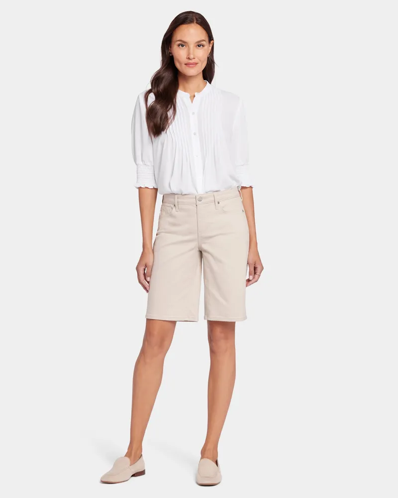 NYDJ not your daughter's Jeans  Lilly Denim-Shorts - Beige Beige