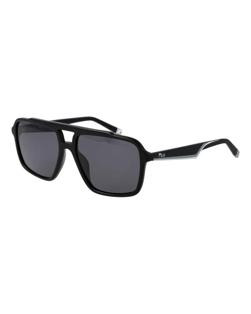 Fila Sonnenbrille, Kunststoff - Schwarz Schwarz