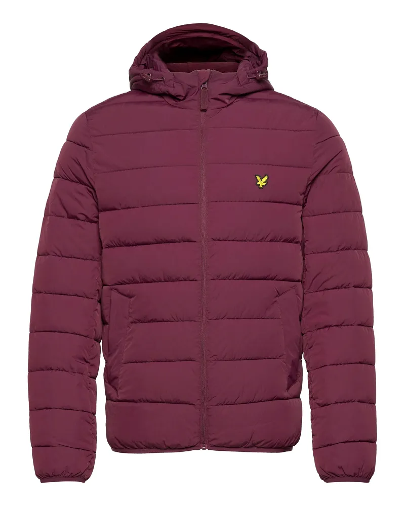 Lyle & Scott Bleiben Sie mit der leichten Pufferjacke von  vor den Elementen geschützt. Die leichte Pufferjacke mit regulärer Passform aus strapazierfähigem und weichem Polyester und verstellbarer Kapuze ist die perfekte Übergangsjacke für jedes Wetter Bordeaux