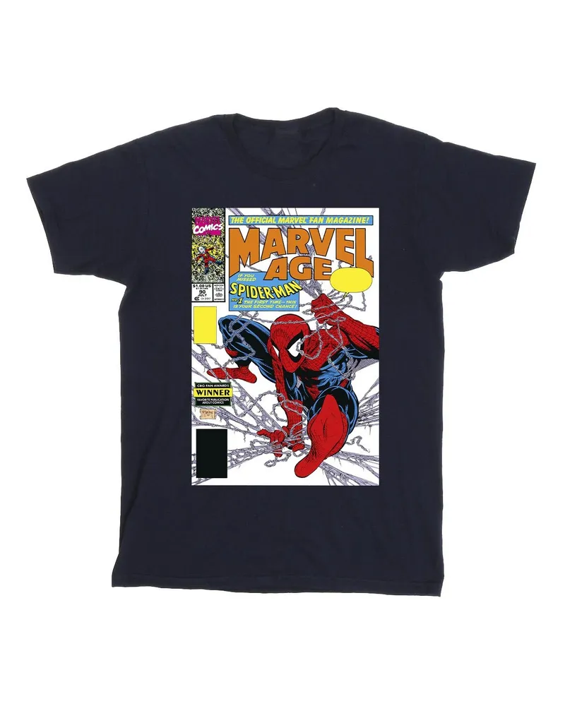 Marvel Marvel Age" T-Shirt für Herren (Marineblau Marineblau
