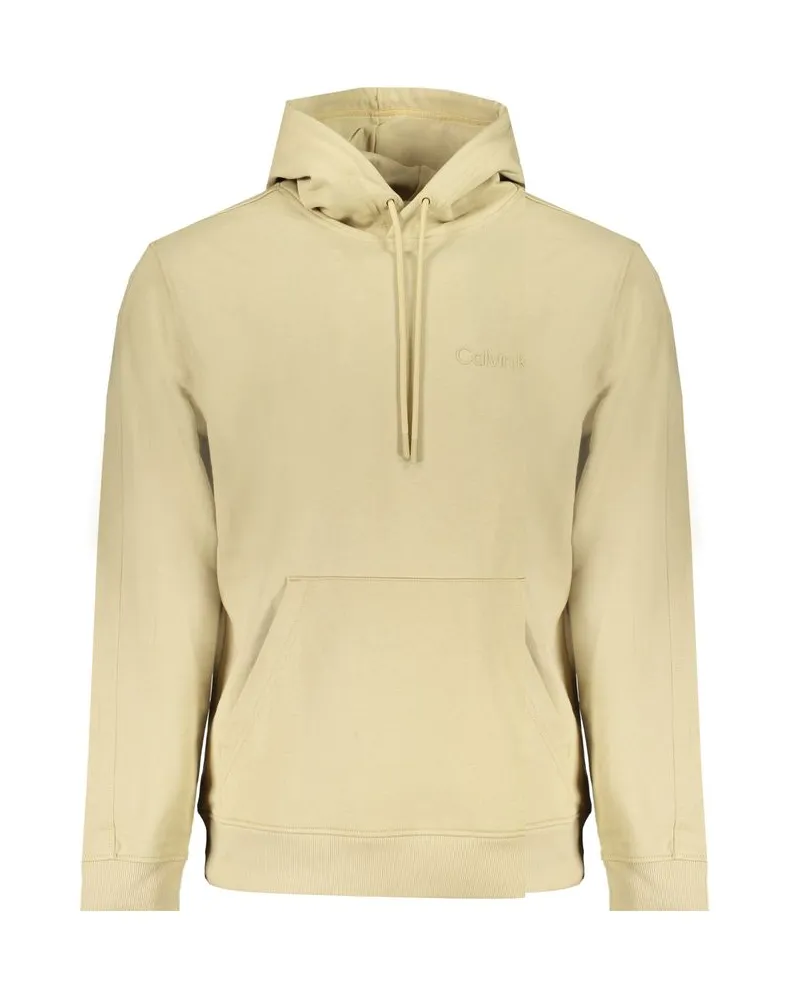 Calvin Klein Ckj Klassischer Hoodie Blasses Gelb Gelb