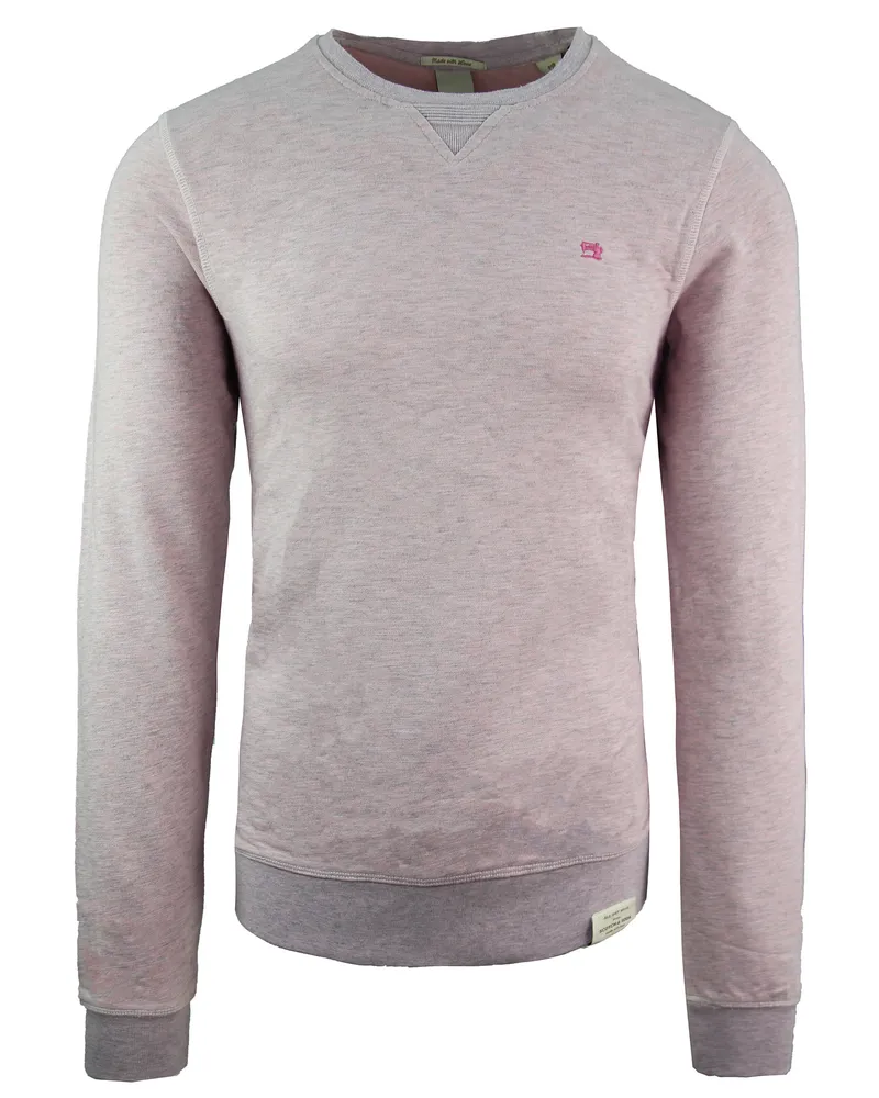 Scotch&Soda Kleidungsstätte-Logo-Baumwoll-Sweatshirt Pink Herren Pullover 142567 1282 Rosa