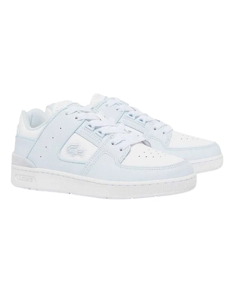 Lacoste Court Cage" Sneaker für Damen, Leder (Blau/Weiß Blau