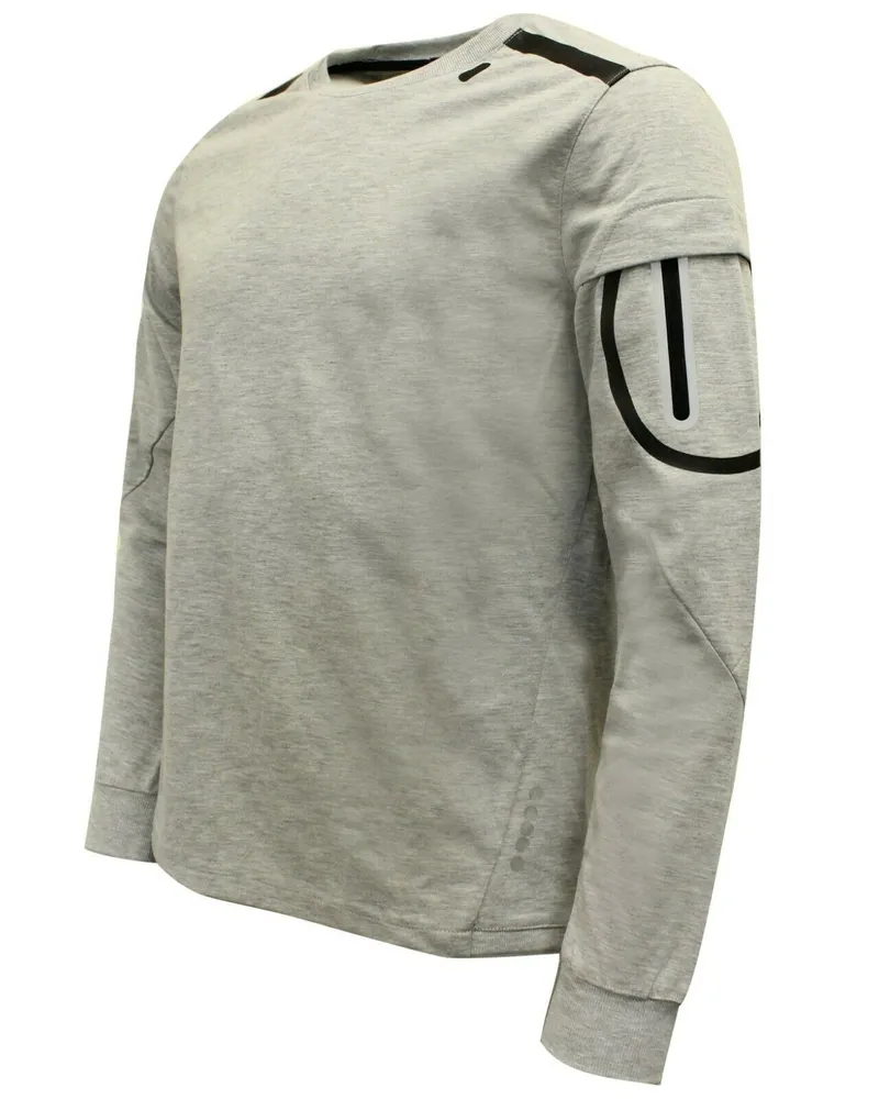 Diadora Sportswear Mens Grey Pullover Grau