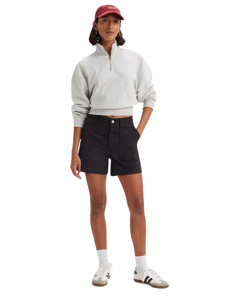 Levi's Shorts für Damen (Kaviar Schwarz