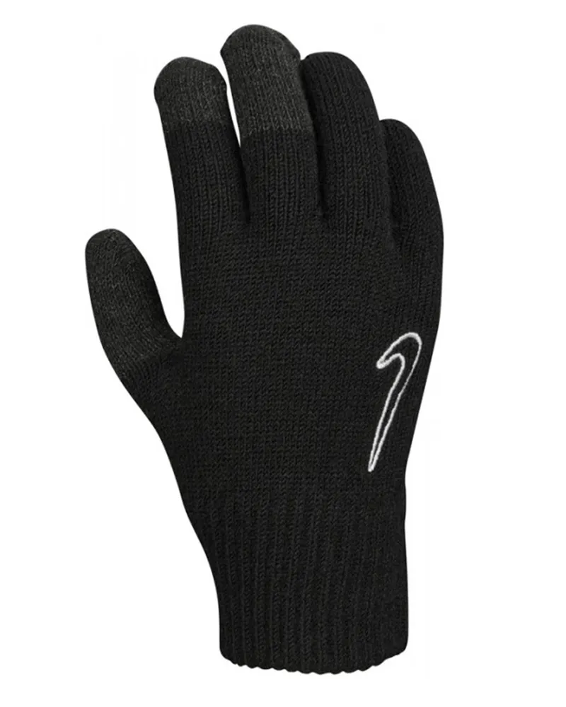 Nike 2.0 Knitted Grip Handschuhe (Schwarz/Weiß Schwarz