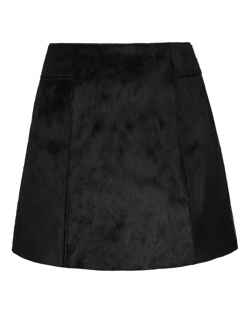FAINA Rock Frauen Schwarz Schwarz