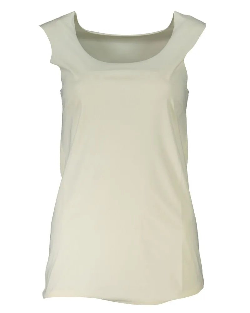 Patrizia Pepe Bianco Polyamid Damen Tanktop Weiß
