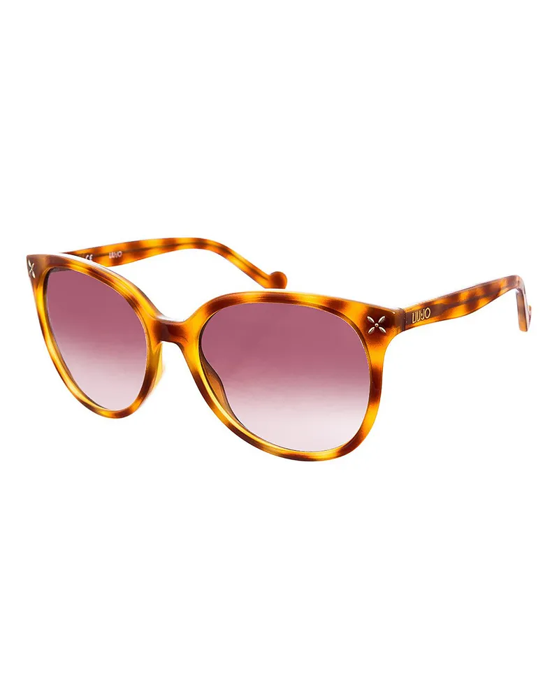 Liu Jo Acetat-Sonnenbrille mit ovaler Form LJ619S Frauen Braun
